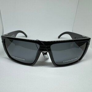 Carve Porto Gloss Black Frame Polarized Sunglasses